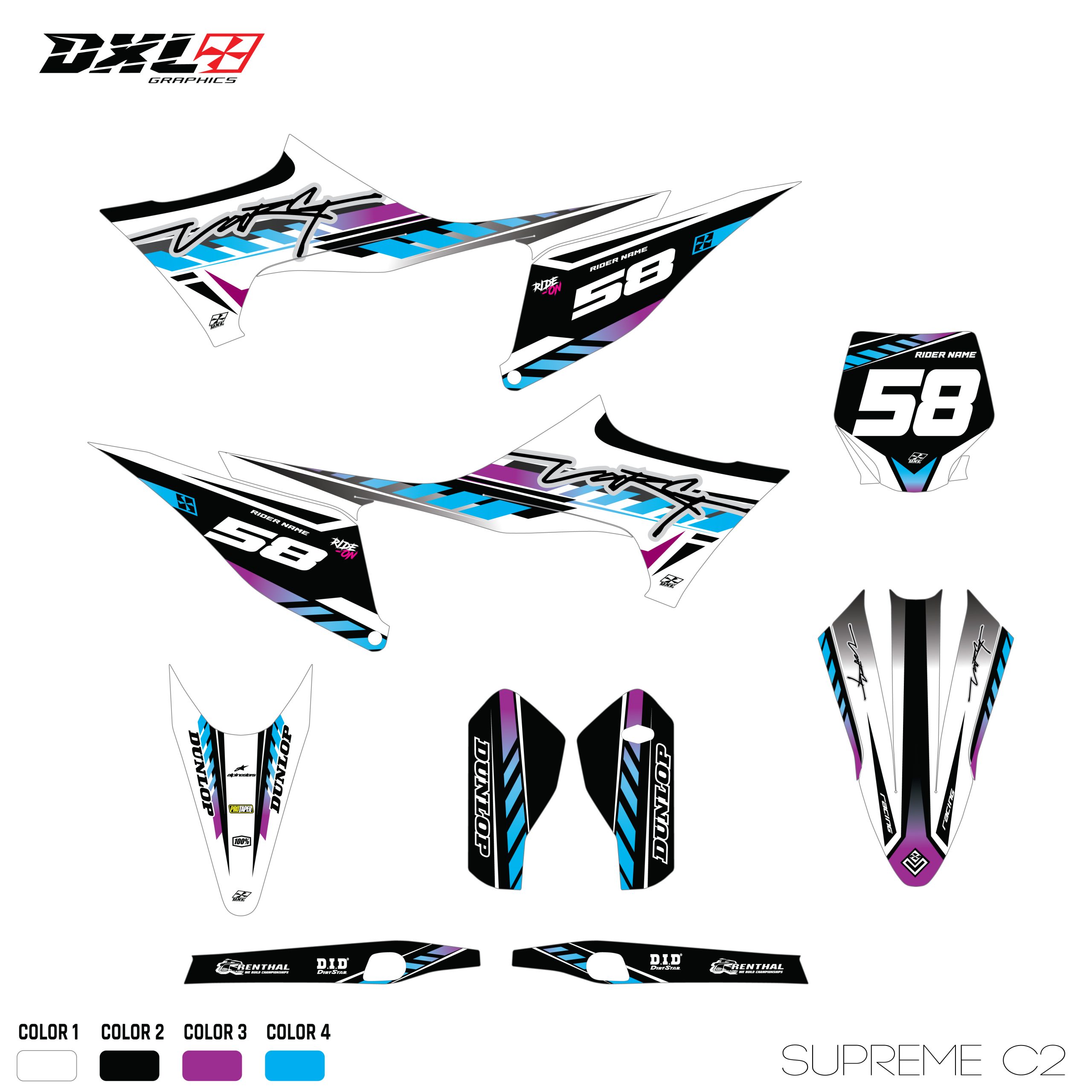 STARK VARG FULL GRAPHICS KIT