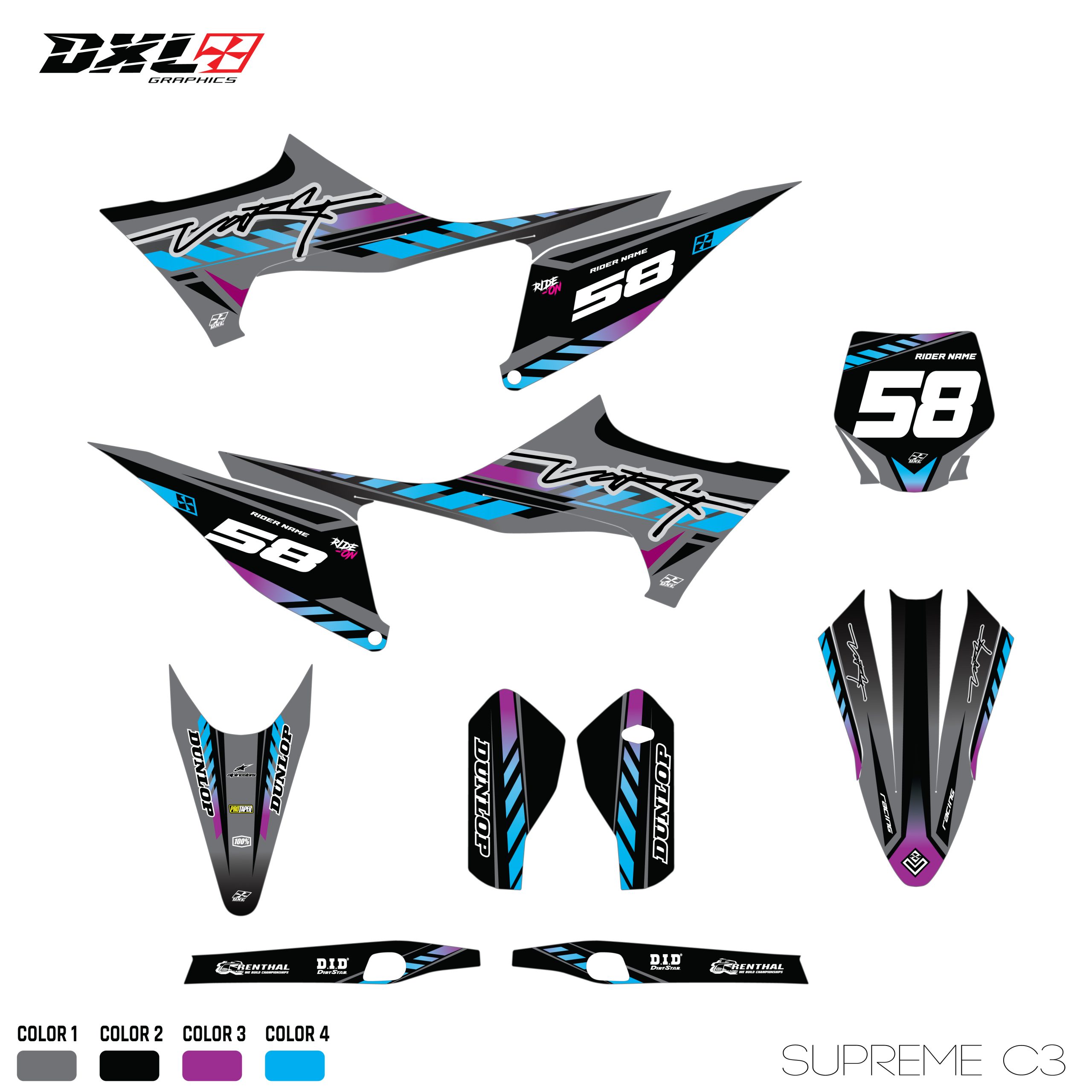 STARK VARG FULL GRAPHICS KIT