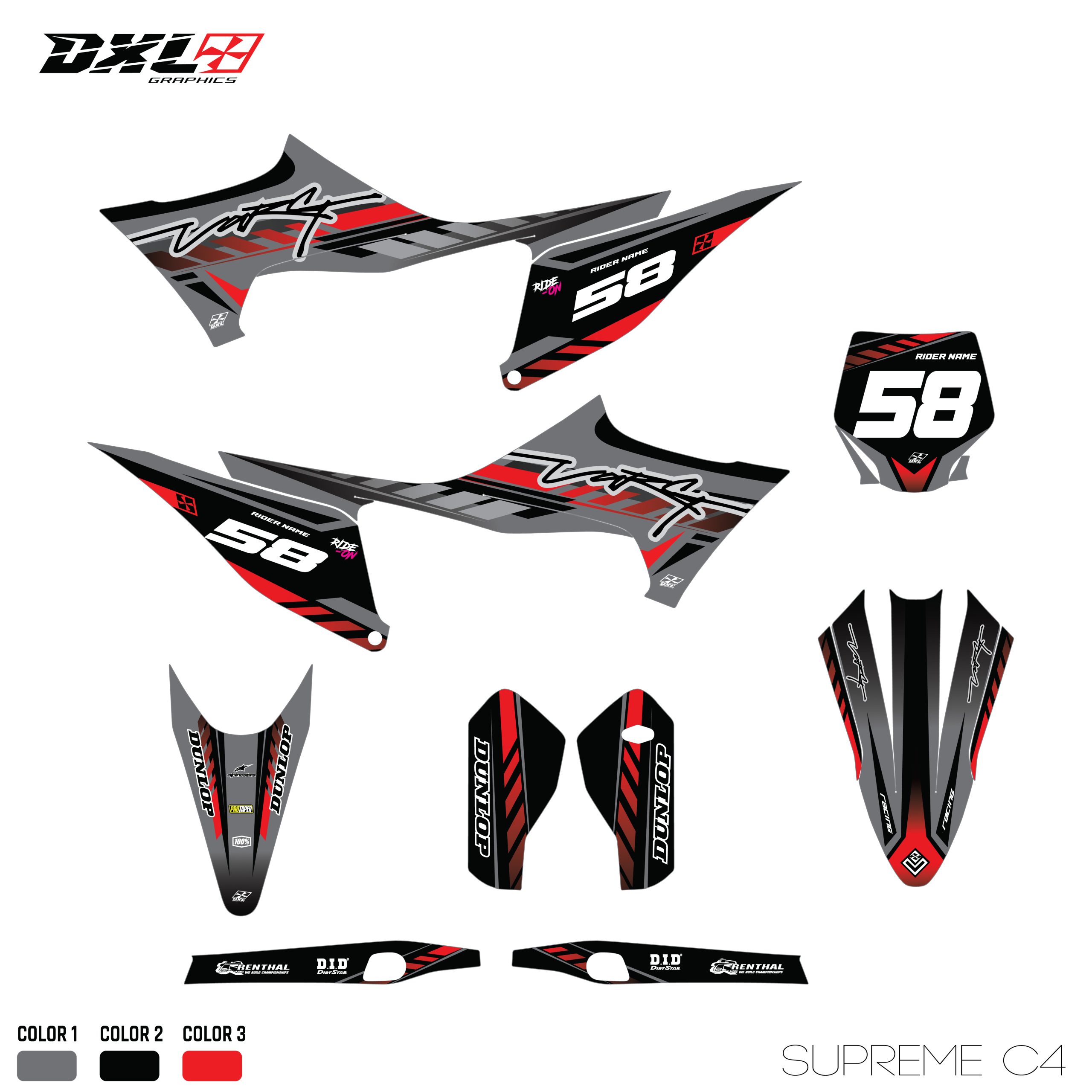 STARK VARG FULL GRAPHICS KIT