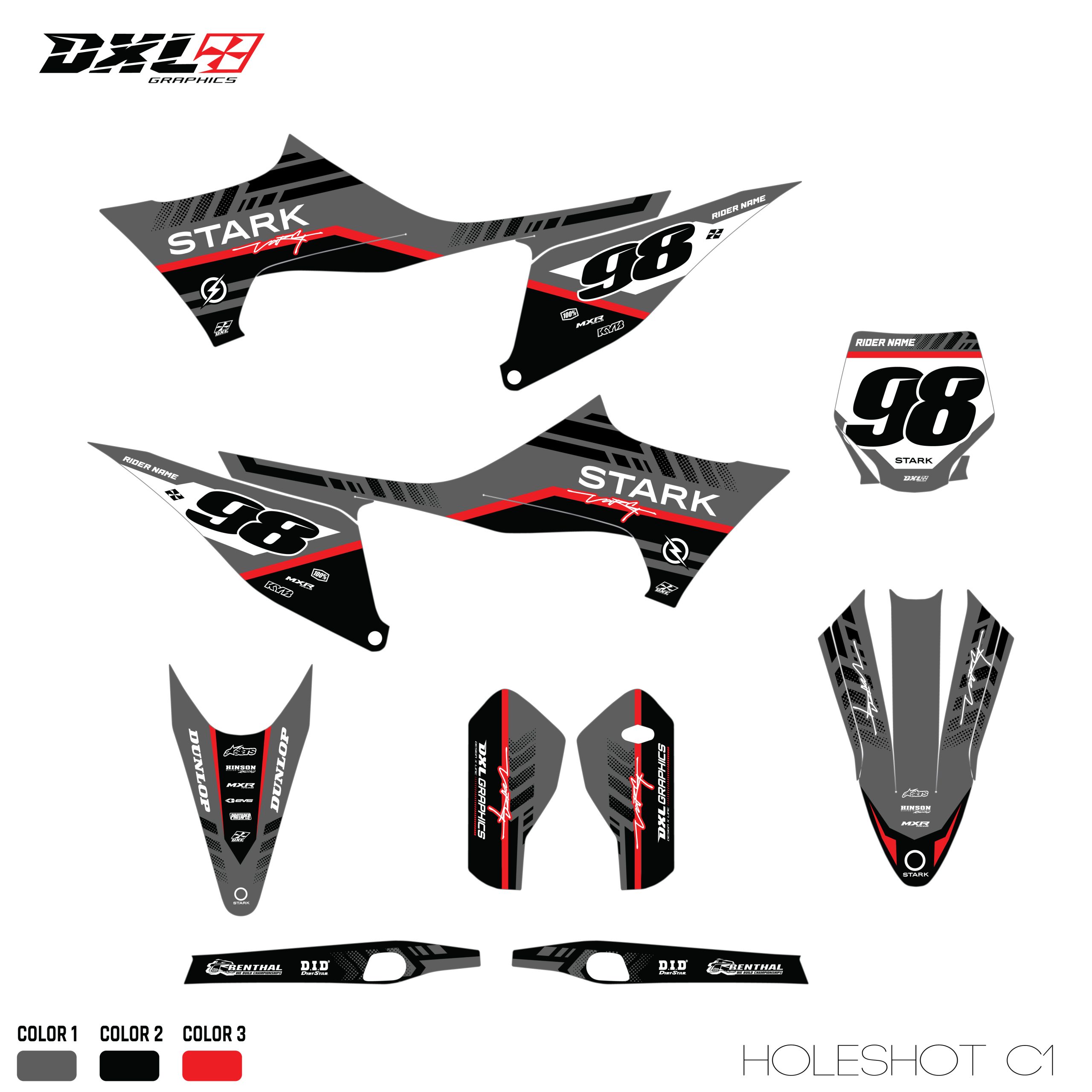 STARK VARG FULL GRAPHICS KIT