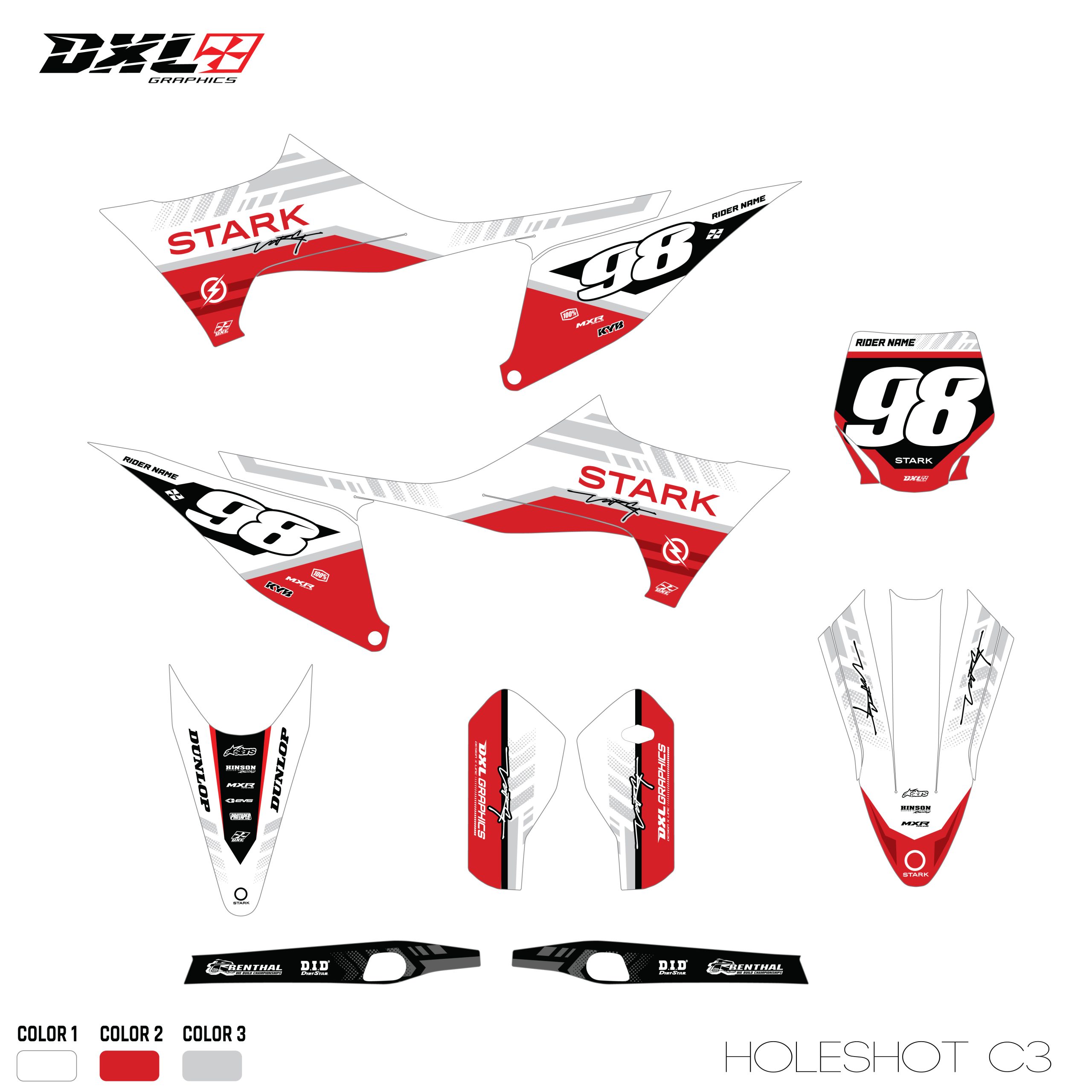 STARK VARG FULL GRAPHICS KIT