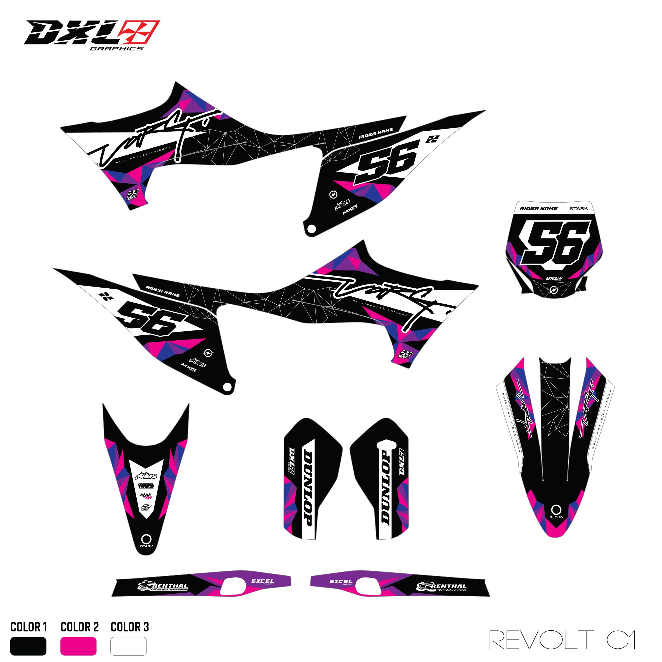 STARK VARG FULL GRAPHICS KIT