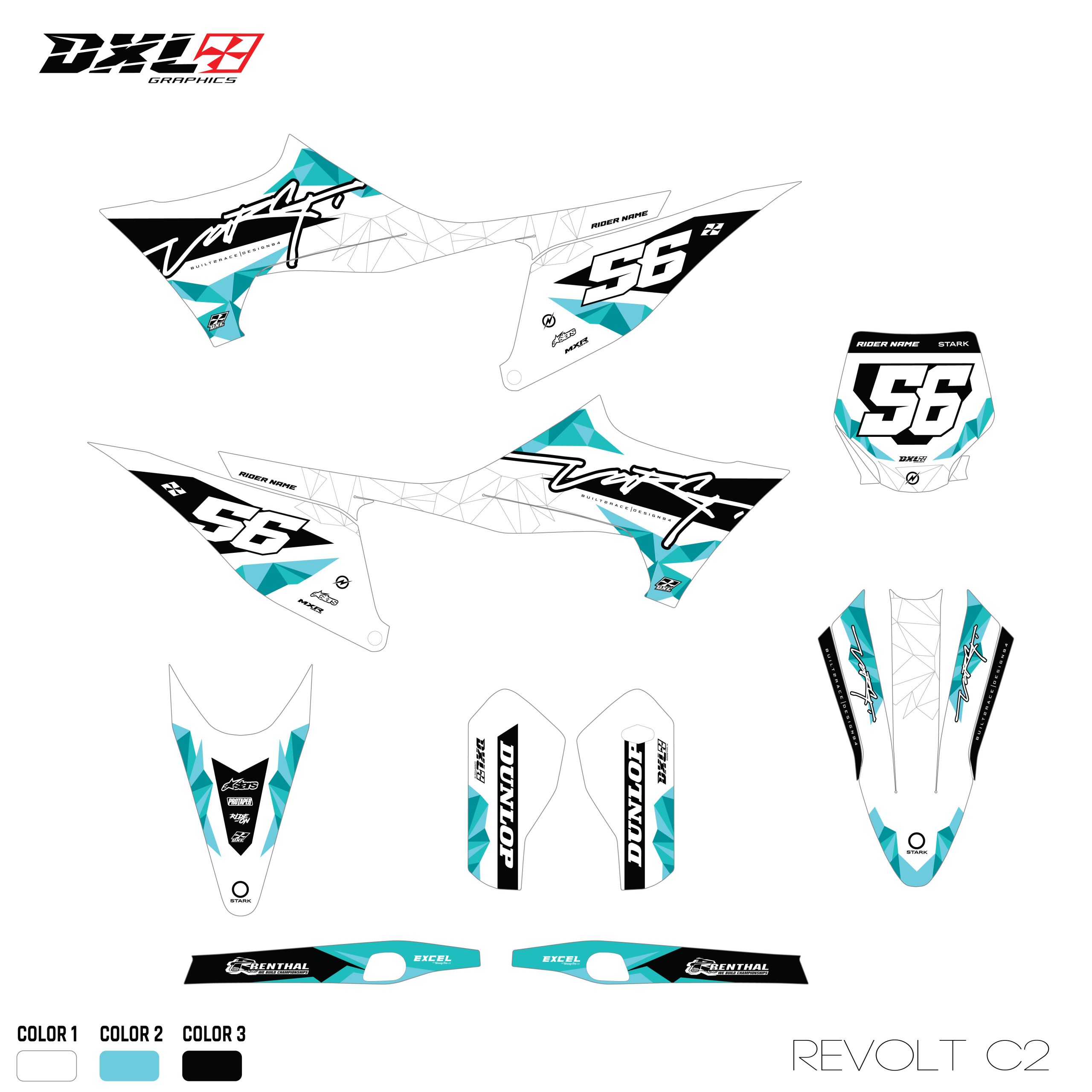 STARK VARG FULL GRAPHICS KIT