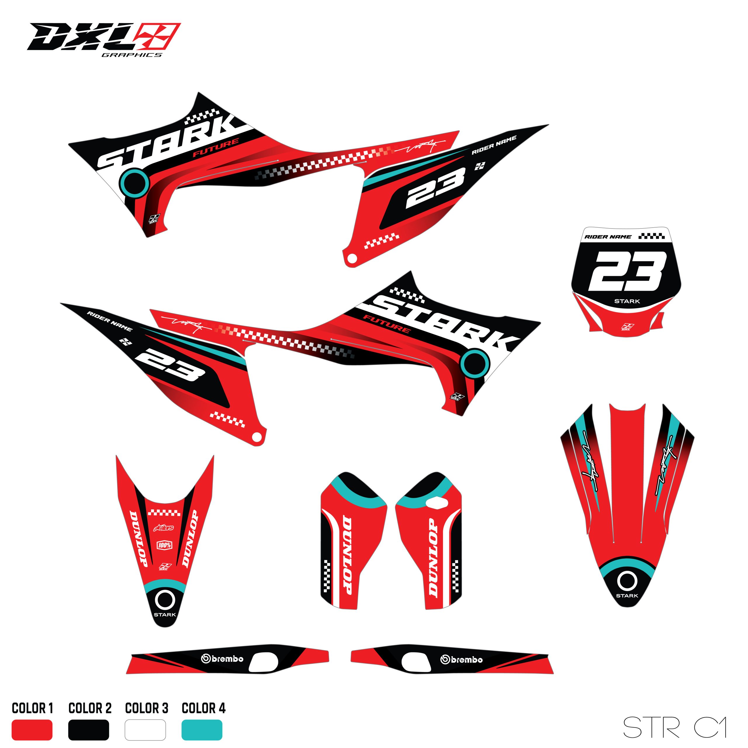 STARK VARG FULL GRAPHICS KIT