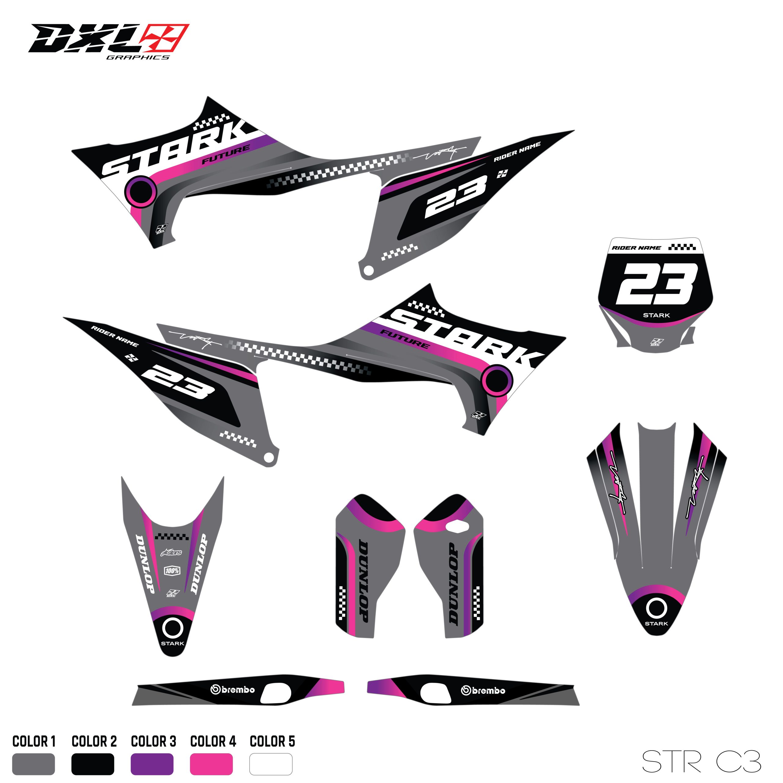 STARK VARG FULL GRAPHICS KIT