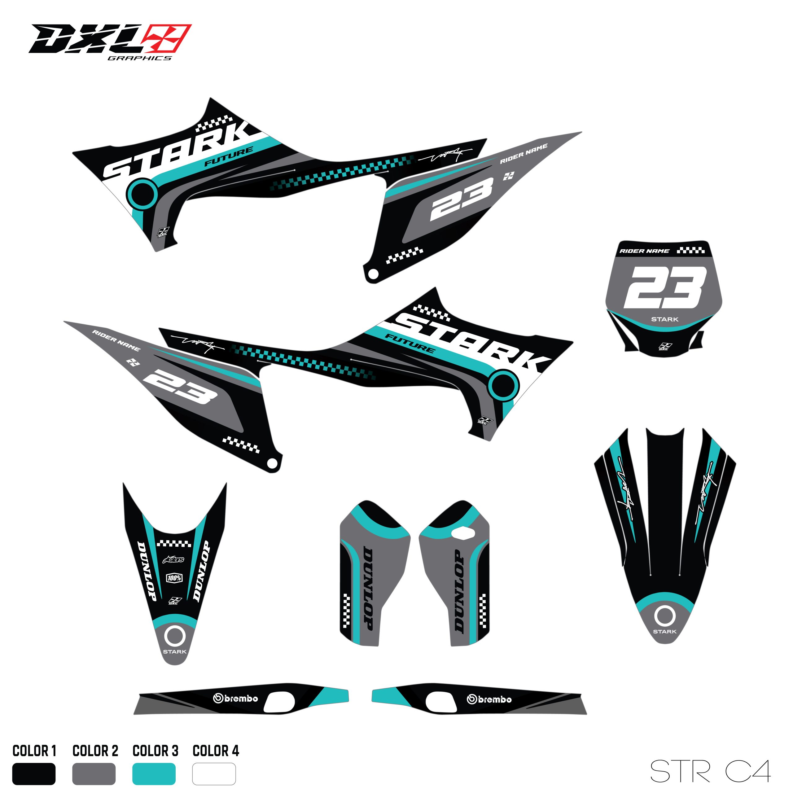 STARK VARG FULL GRAPHICS KIT