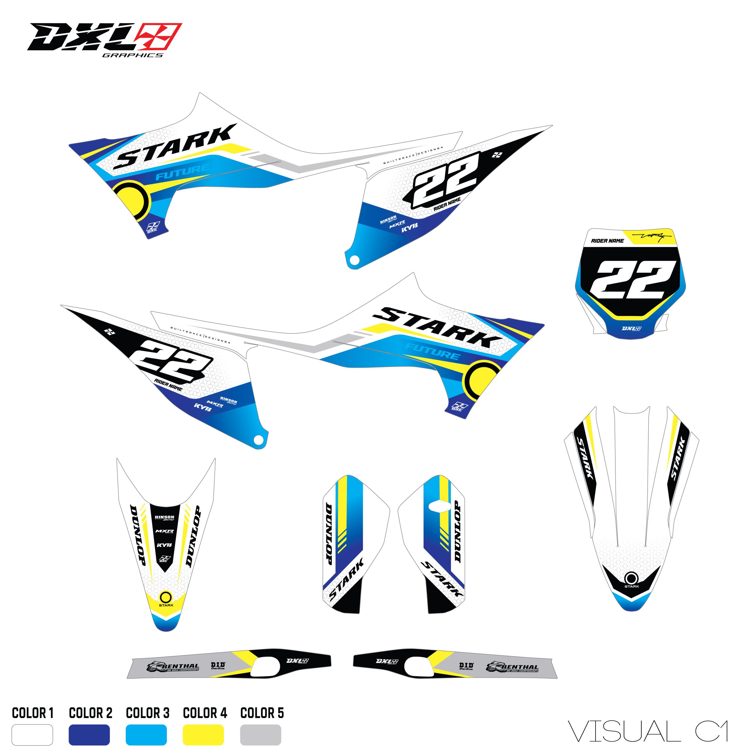 STARK VARG FULL GRAPHICS KIT