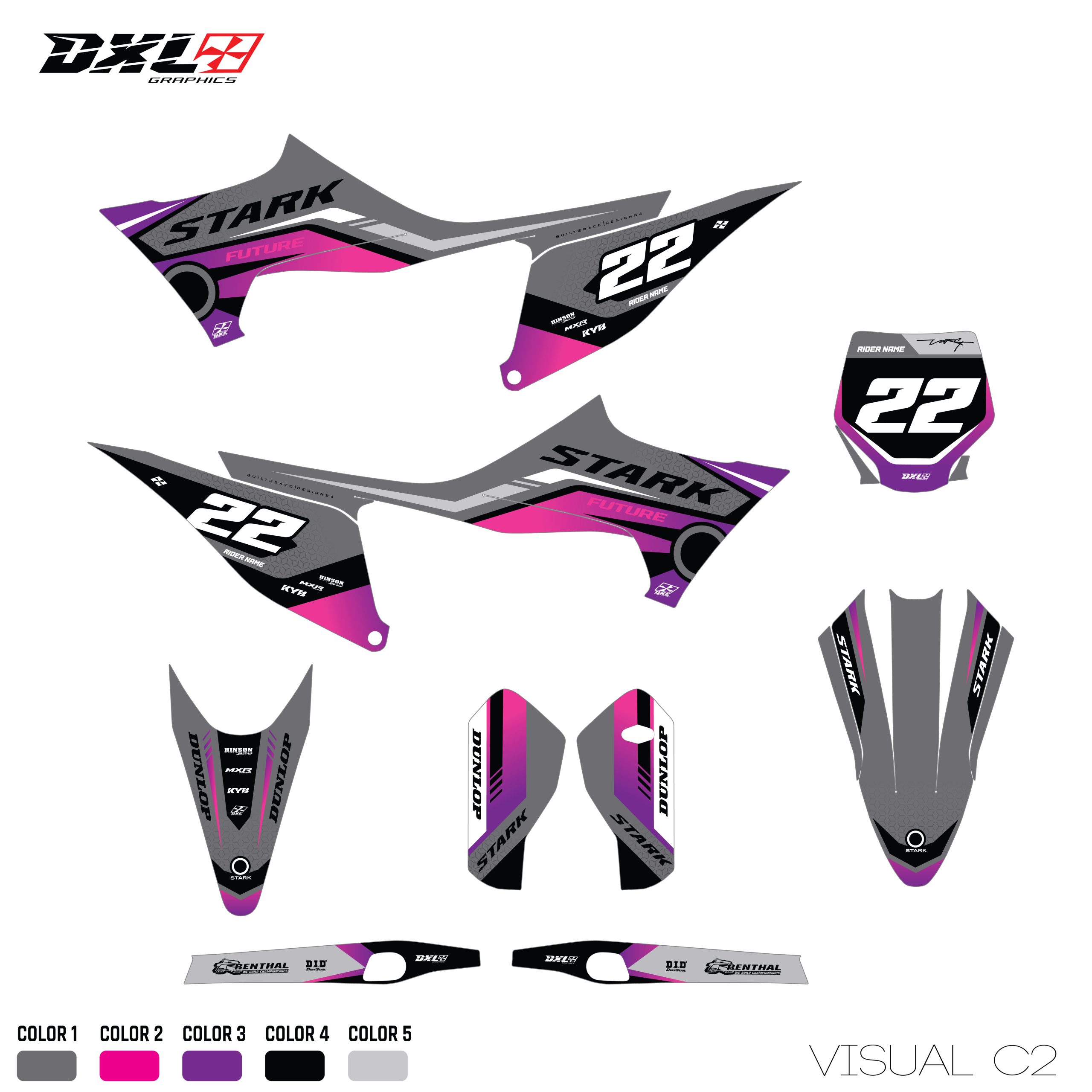 STARK VARG FULL GRAPHICS KIT