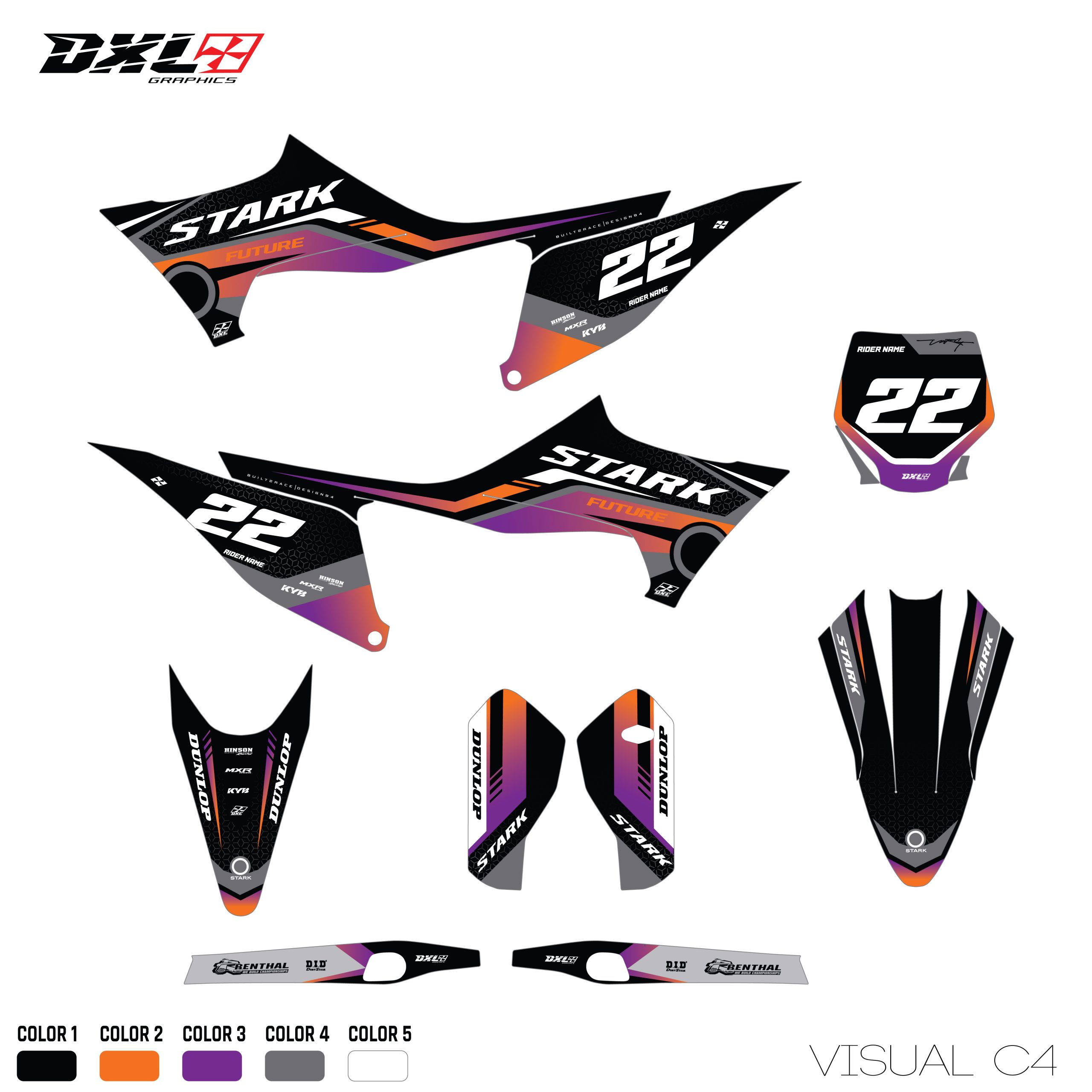 STARK VARG FULL GRAPHICS KIT