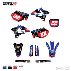 YZ 125-250 FULL GRAPHICS KIT