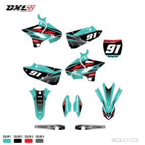 YZ 125-250 FULL GRAPHICS KIT