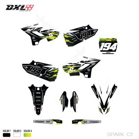 YZ 125-250 FULL GRAPHICS KIT