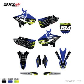 YZ 125-250 FULL GRAPHICS KIT