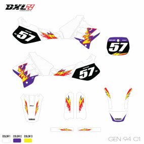 YZ 125-250 FULL GRAPHICS KIT