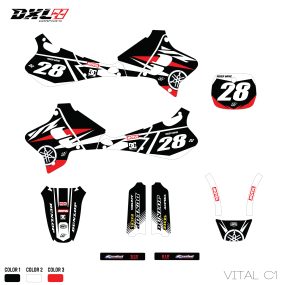 YZ 125-250 FULL GRAPHICS KIT