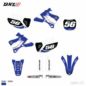 YZF 250-400-426 FULL GRAPHICS KIT