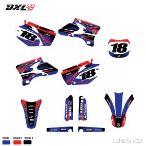 YZF 250-450 FULL GRAPHICS KIT