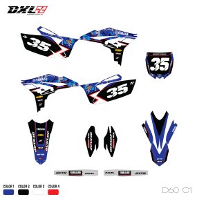 YZF 250-450 FULL GRAPHICS KIT