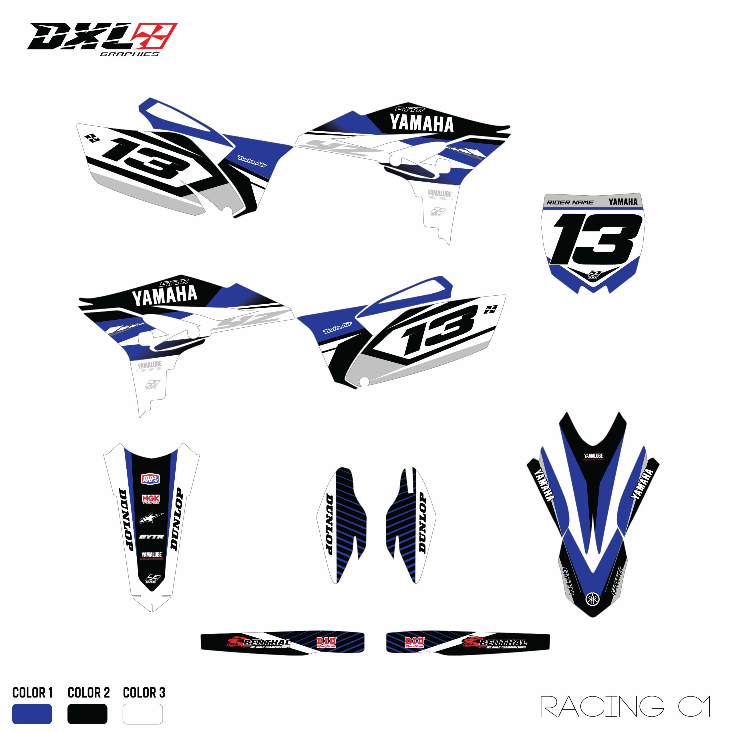 YZF 250-450 FULL GRAPHICS KIT