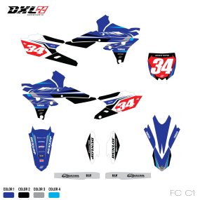YZF 250-450 FULL GRAPHICS KIT