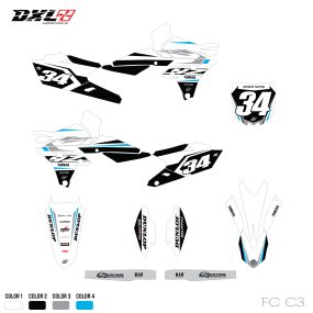 YZF 250-450 FULL GRAPHICS KIT