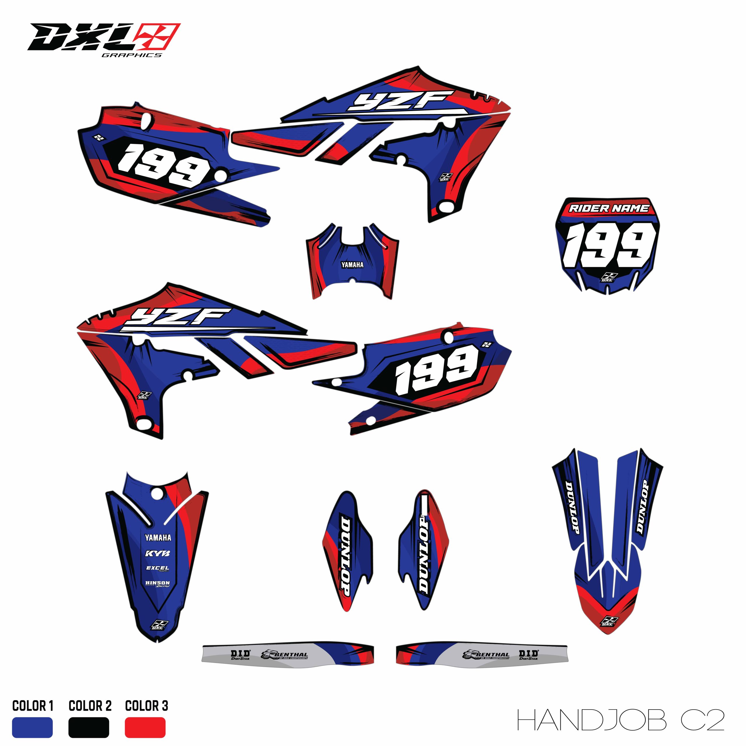 YZF 250-450 FULL GRAPHICS KIT