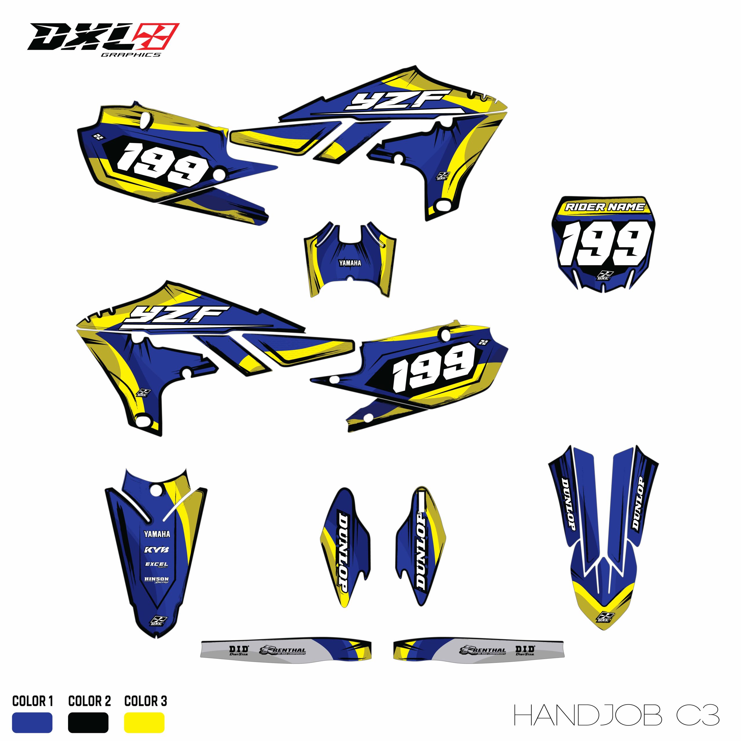 YZF 250-450 FULL GRAPHICS KIT