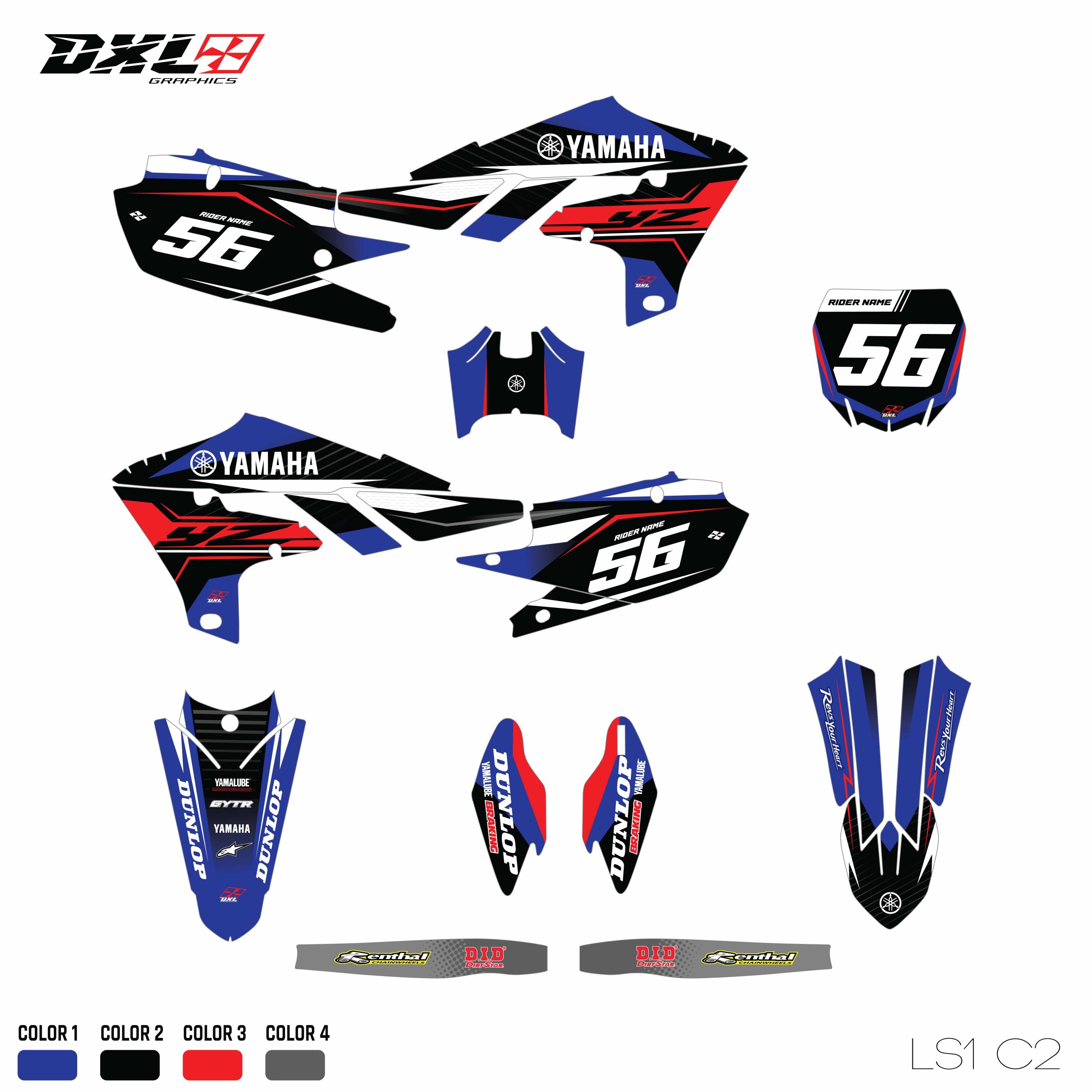 YZF 250-450 FULL GRAPHICS KIT
