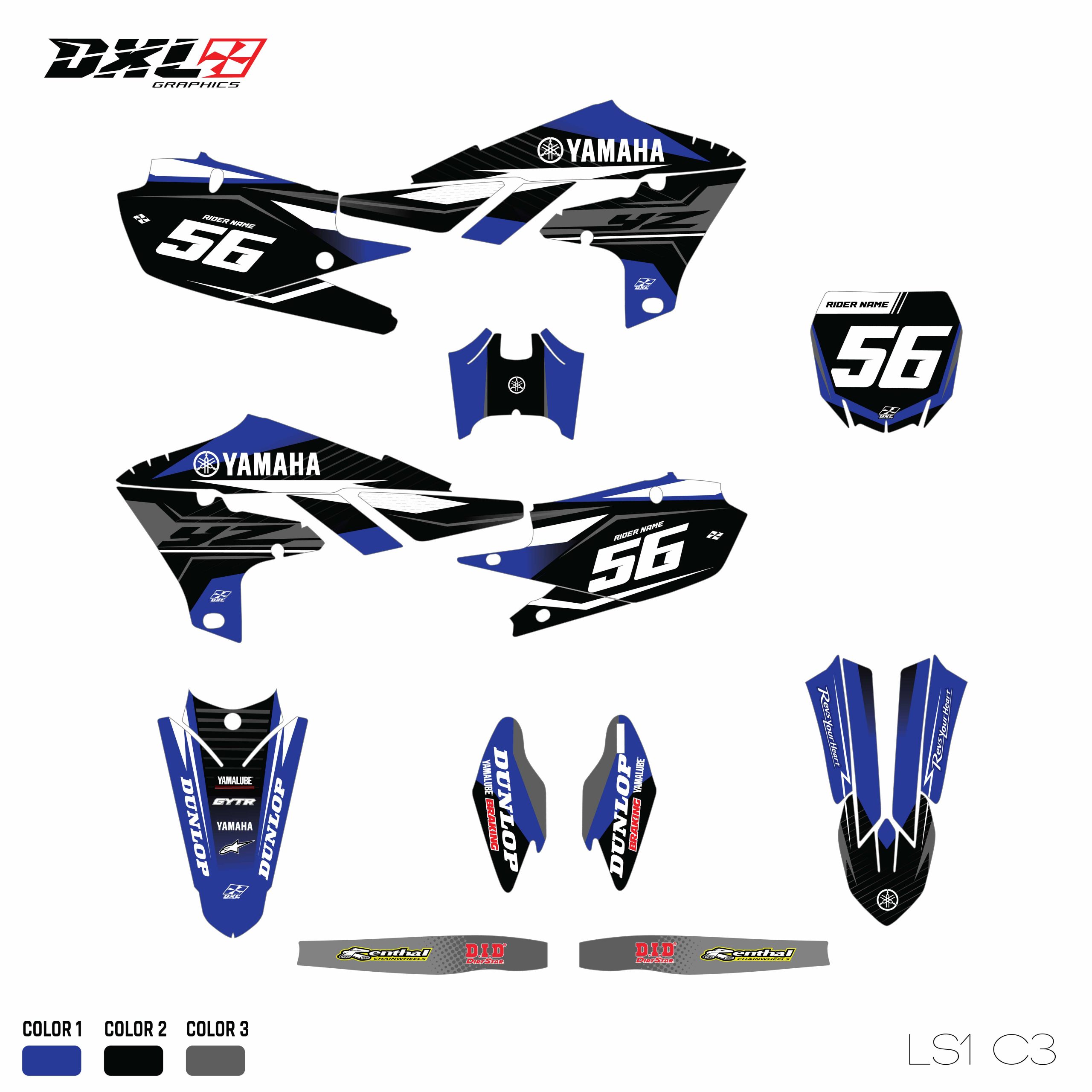 YZF 250-450 FULL GRAPHICS KIT
