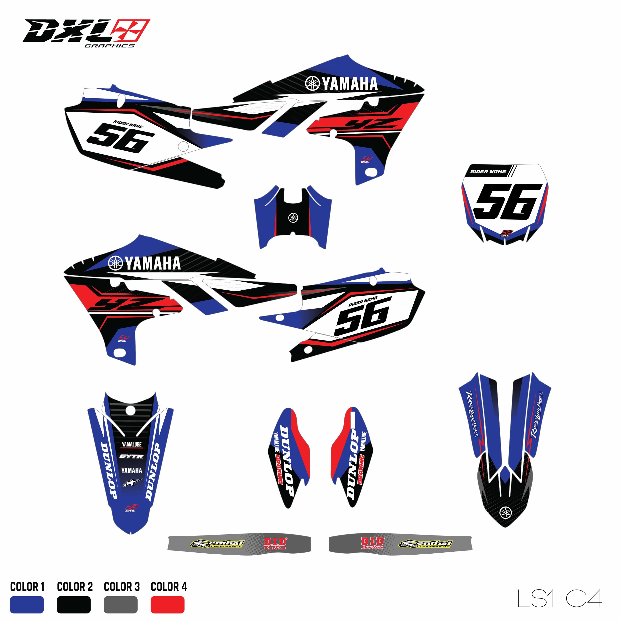 YZF 250-450 FULL GRAPHICS KIT
