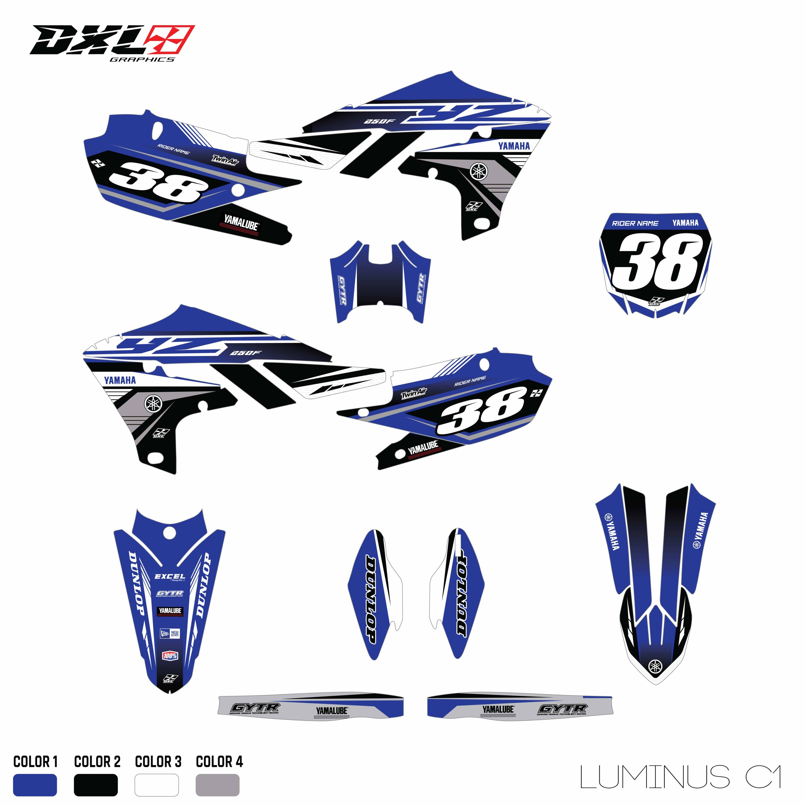 YZF 250-450 FULL GRAPHICS KIT