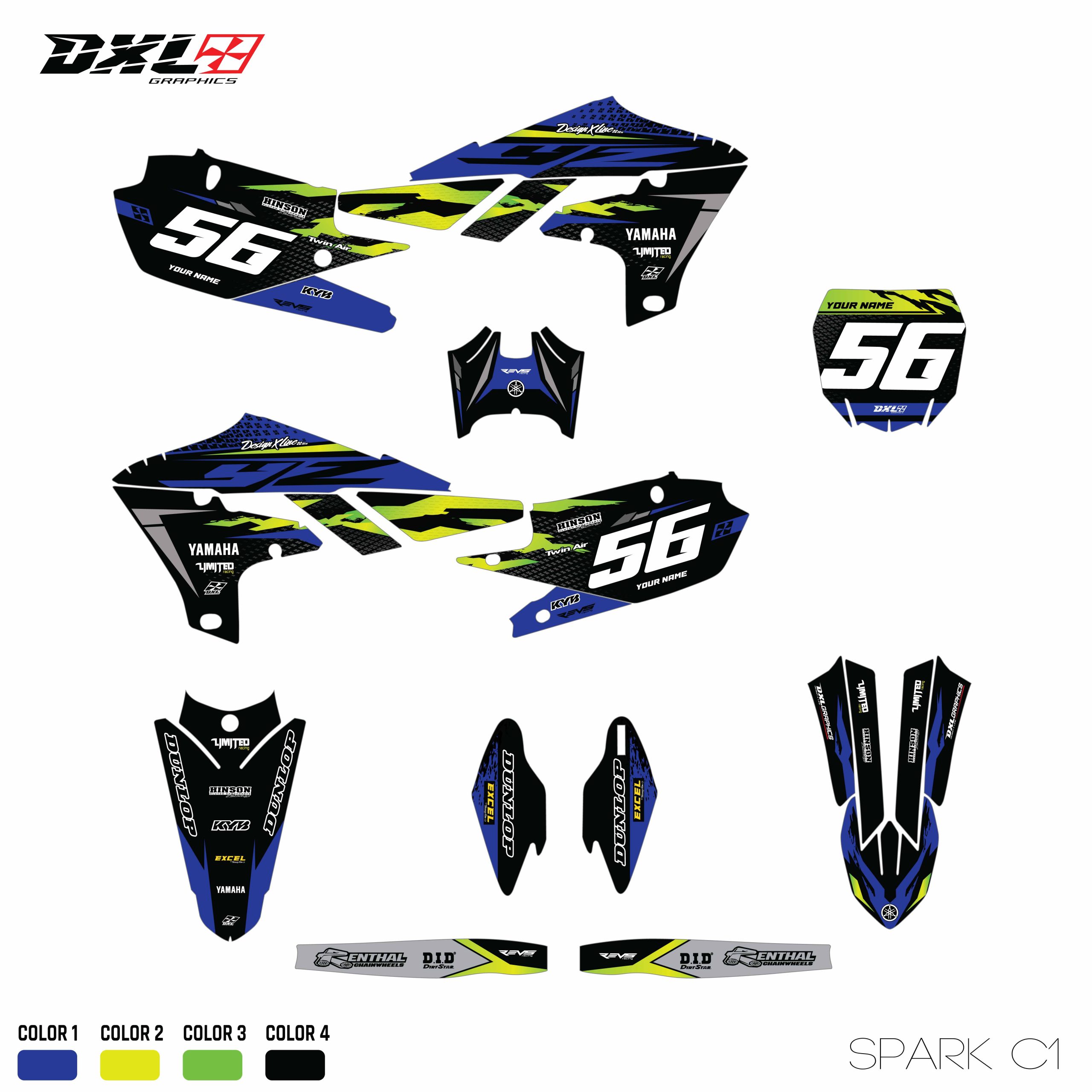 YZF 250-450 FULL GRAPHICS KIT