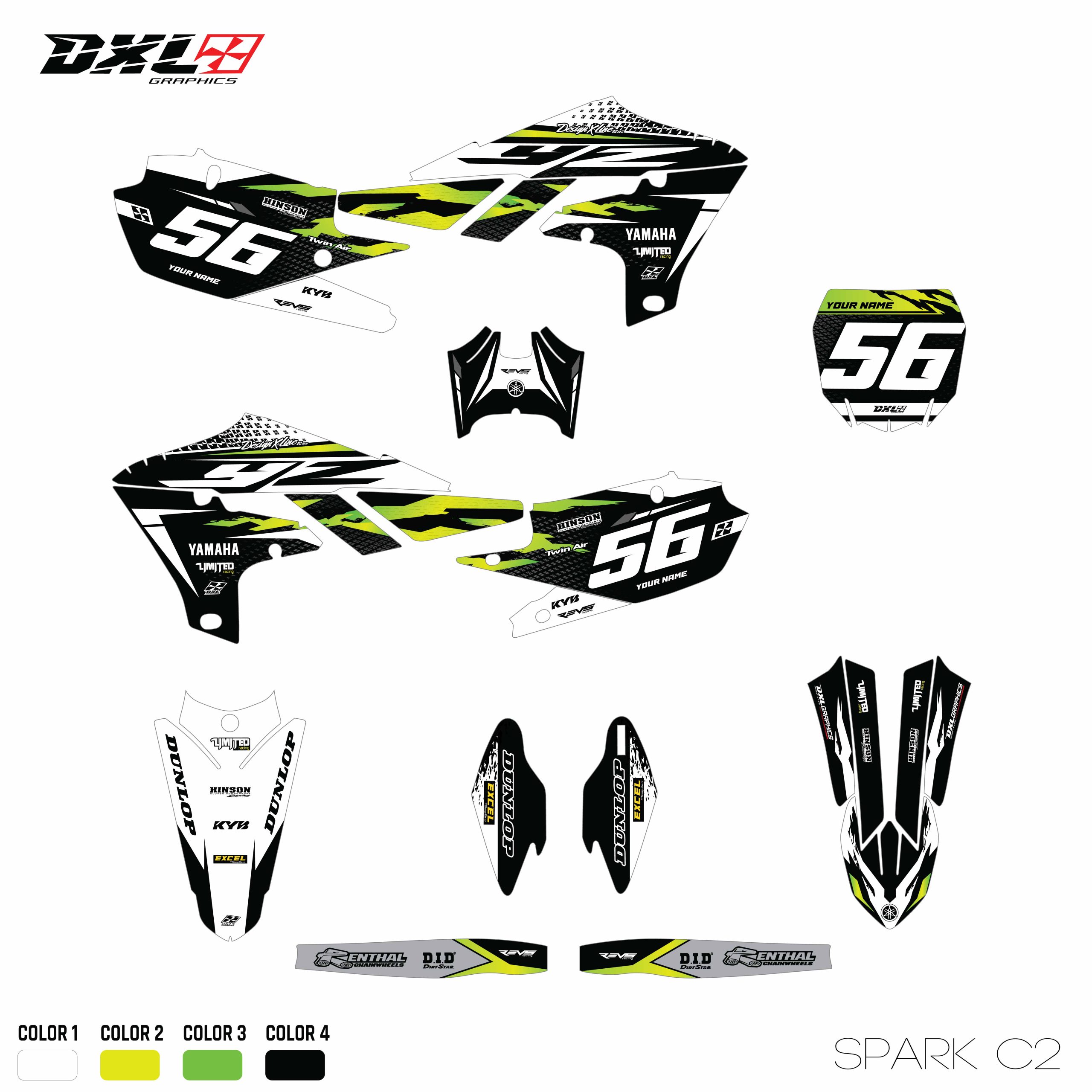 YZF 250-450 FULL GRAPHICS KIT