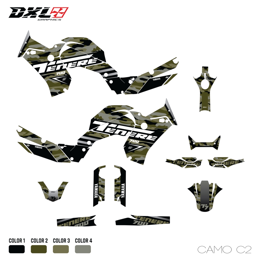 Yamaha Tenere 700 CAMO C2 - Image 2