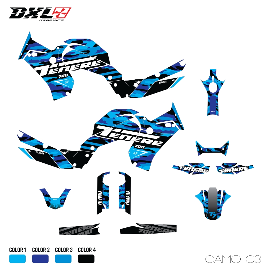 Yamaha Tenere 700 CAMO C3 - Image 2